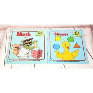 2 Big Bird Beep Math & Shapes Featuring Jim Henson's Sesame Street Muppets Book